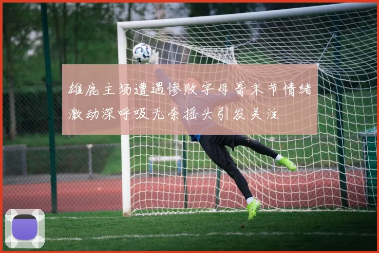 雄鹿主场遭遇惨败字母哥末节情绪激动深呼吸无奈摇头引发关注
